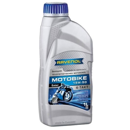 Ravenol Motobike Ester 15W-50 моторна олива 4T