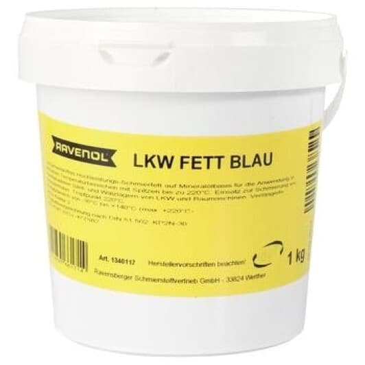 Смазка Ravenol LKW Fett Blau многофункциональная