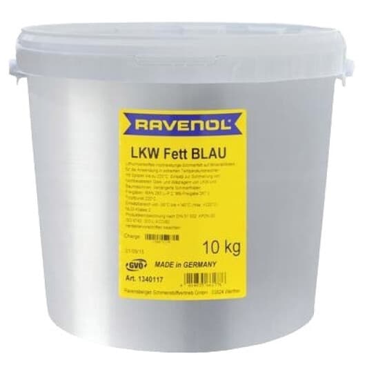 Смазка Ravenol LKW Fett Blau многофункциональная