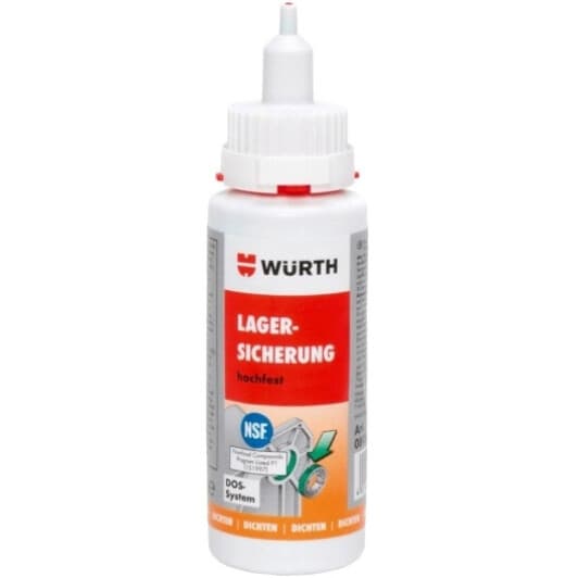 Würth Lager-Sicherung Hochfest герметик зелений, 50 мл (0893603050)