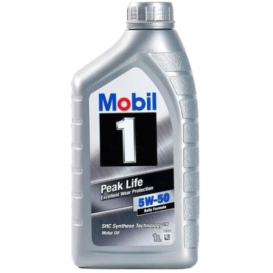 Mobil Peak Life 5W-50 (1 л) моторна олива
