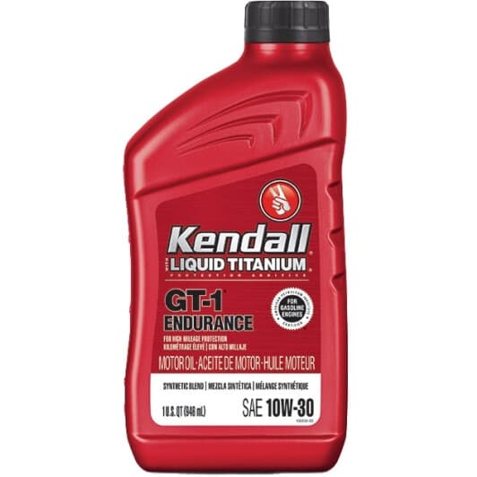 Kendall GT-1 Endurance with LiquiTek 10W-30 моторна олива