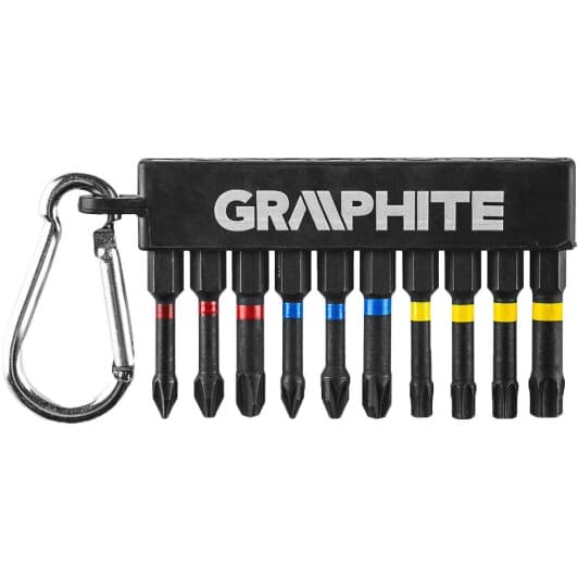 Набір бит Graphite 56H562 10 шт.