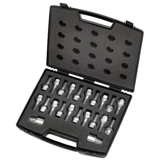 Комплект болтів-секреток із ключем Citroen / Peugeot 1609836380