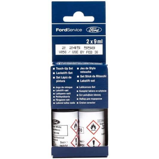 Набор для коррекции ЛКП кузова Ford Белый