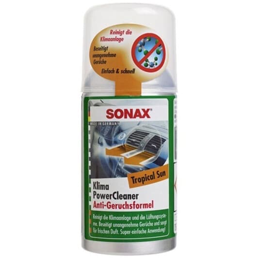 Sonax Klina PowerCleaner яблуко спрей очисник кондиціонера