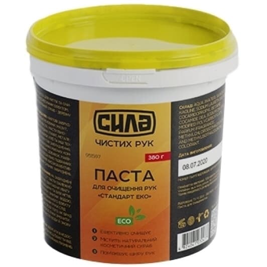 Очисник рук Сила Стандарт Еко сосновий