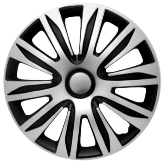 Комплект ковпаків на колеса Argo Nardo колір сріблястий + чорний R13