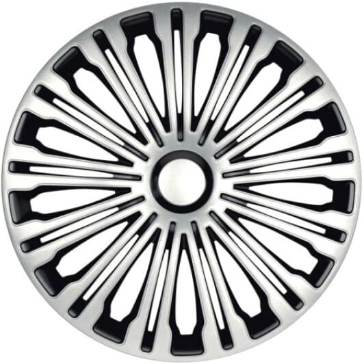 Комплект колпаков на колеса Argo Volante цвет серебристый + черный R17