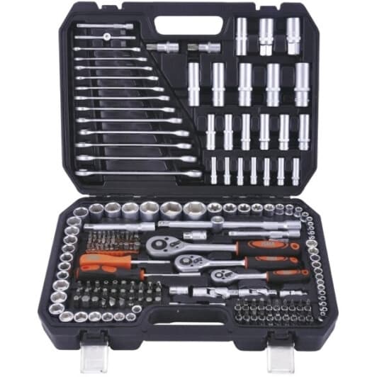 Набір інструментів ISMA 38841 1/2", 3/8", 1/4", 5/16" 216 шт.