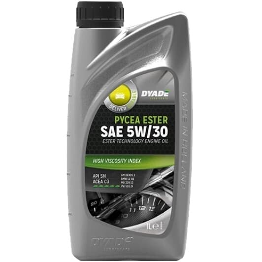 DYADE Pycea Ester 5W-30 (1 л) моторна олива
