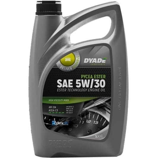 DYADE Pycea Ester 5W-30 (5 л) моторна олива