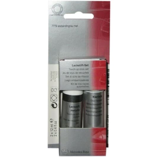 Оригинальный ремонтный комплект ЛКП кузова Mercedes-Benz Touch-up Stick Set 779U Серый
