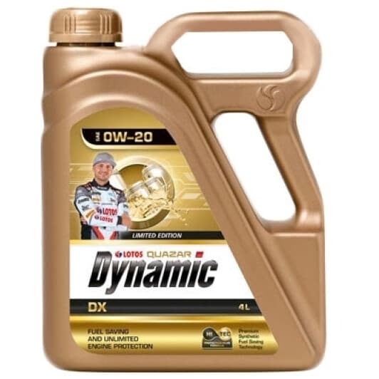 LOTOS Quazar Dynamic DX 0W-20 (4 л) моторное масло