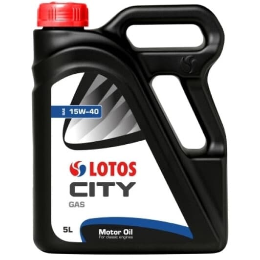 LOTOS City Gas 15W-40 (5 л) моторное масло