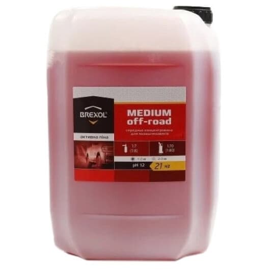 Концентрат автошампуня Brexol Medium off-road (20 л)