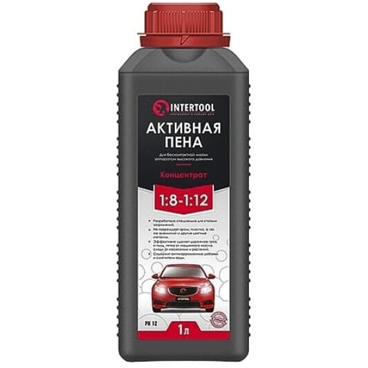 Концентрат автошампуня Intertool Standart 1:8-1:12