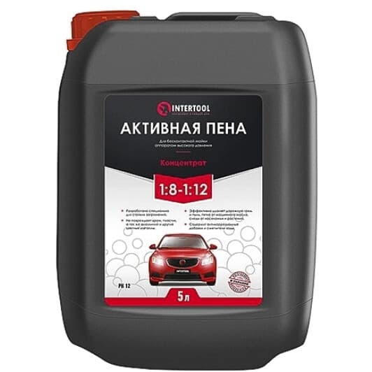 Концентрат автошампуня Intertool Standart 1:8-1:12