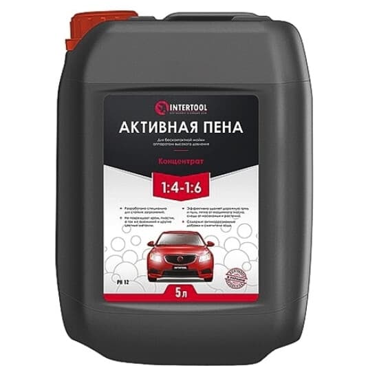 Концентрат автошампуня Intertool Standart 1:4-1:6