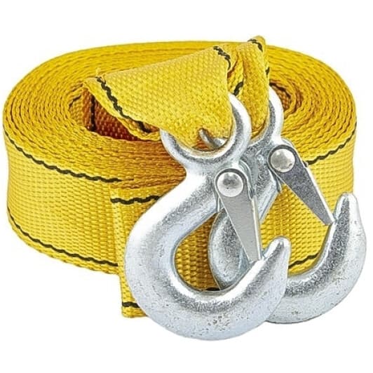 Трос буксирувальний MasterTool 81-0303 стрічка 3 т 5,5 м