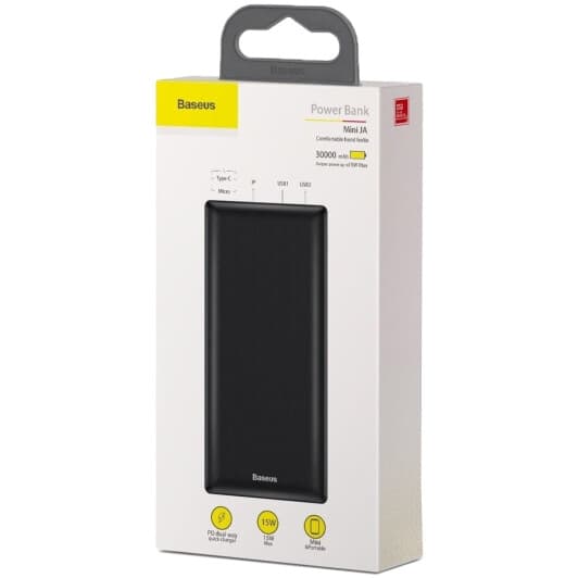 Повербанк Baseus Mini JA Fast Charge 30000 mAh 15 Вт