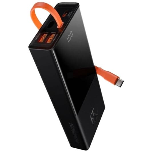 Повербанк Baseus Elf Digital Display 20000 mAh 65 Вт