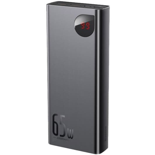 Повербанк Baseus Adaman Metal Digital Display 20000 mAh 65 Вт
