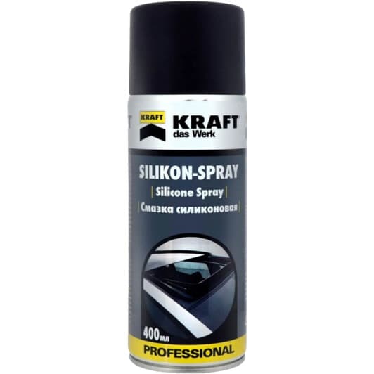 Смазка KRAFT Silikon Spray силиконовая