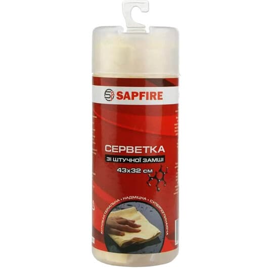Серветка Sapfire 400151 штучна замша 43х32 см
