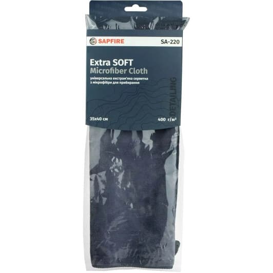 Салфетка Sapfire 401110 микрофибра 35х40 см