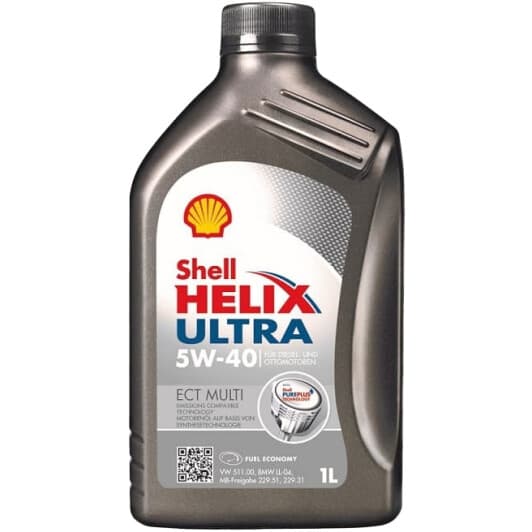 Shell Helix Ultra ECT MULTI 5W-40 моторное масло