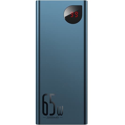 Повербанк Baseus Adaman Metal Digital Display 20000 mAh 65 Вт