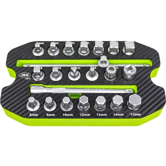 Набір інструментів JBM 15018 1/2" 22 од.