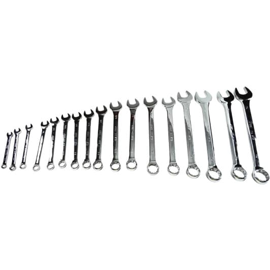 Набор ключей рожково-накидных JBM 52972 5/16"-1"1/4 17 шт