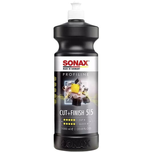 Полірувальна паста Sonax ProfiLine Cut+Finish 5/5