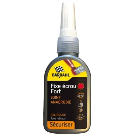 Фиксатор резьбы Bardahl Fixe ecrou Fort красный