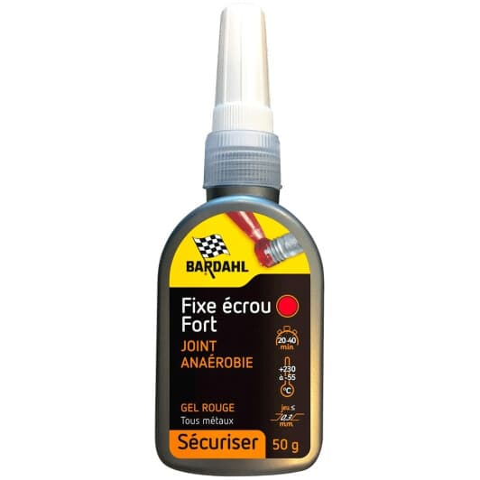 Bardahl Fixe Ecrou Fort Rouge герметик красный (50 г)