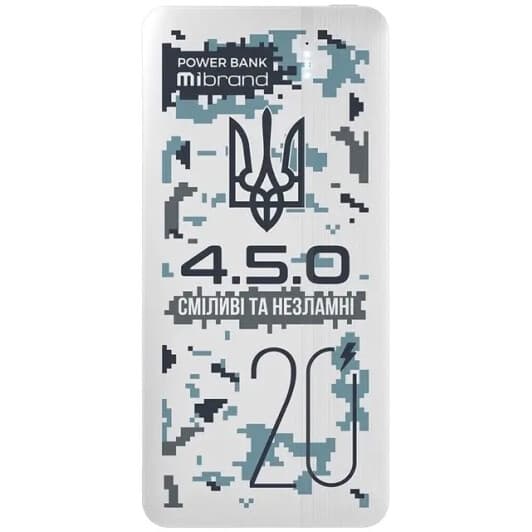 Повербанк Mibrand 4.5.0 Snow Leopard 20000 mAh 20 Вт