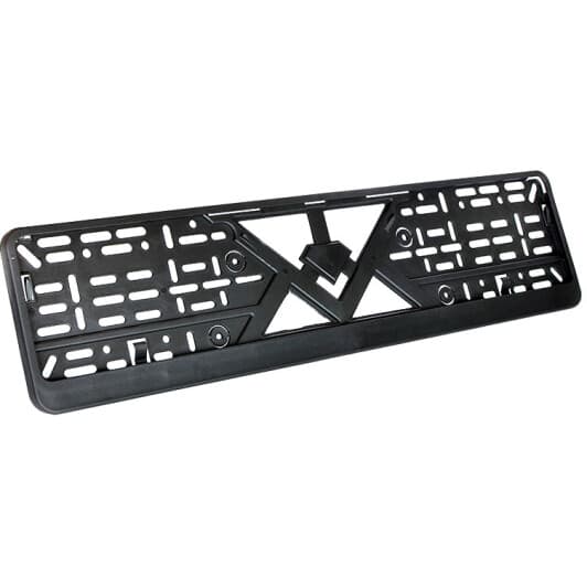 Рамка номерного знака 12 Atelie 951628 цвет черный