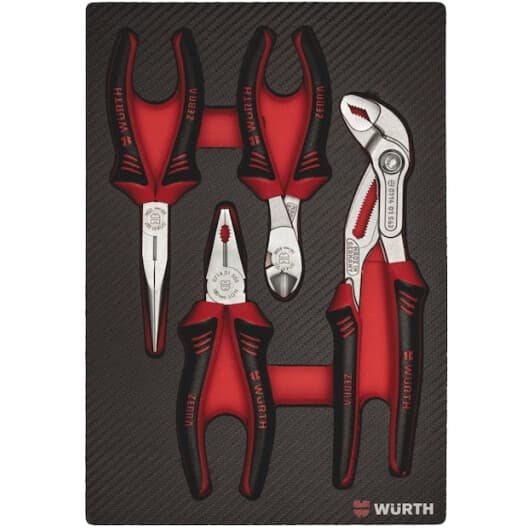 Набор инструментов Würth 0965905600 4 ед.