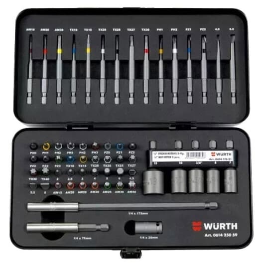 Набор бит Würth 061425059 56 шт.