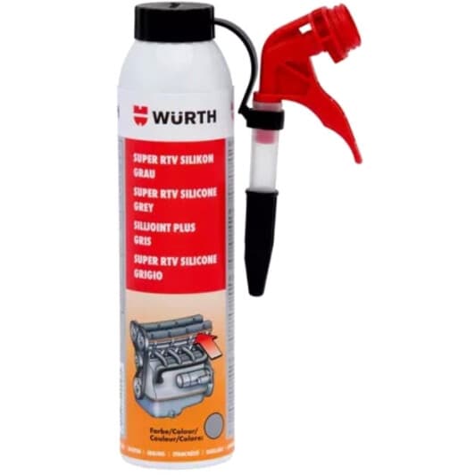 Würth Super RTV Silicone герметик серый (200 г)