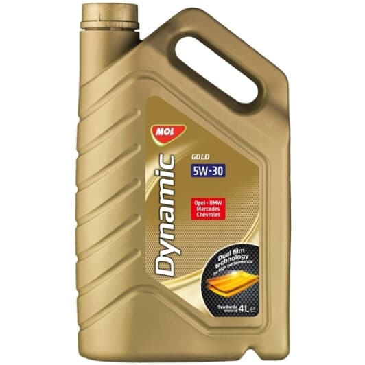 MOL Dynamic Gold 5W-30 (4 л) моторна олива