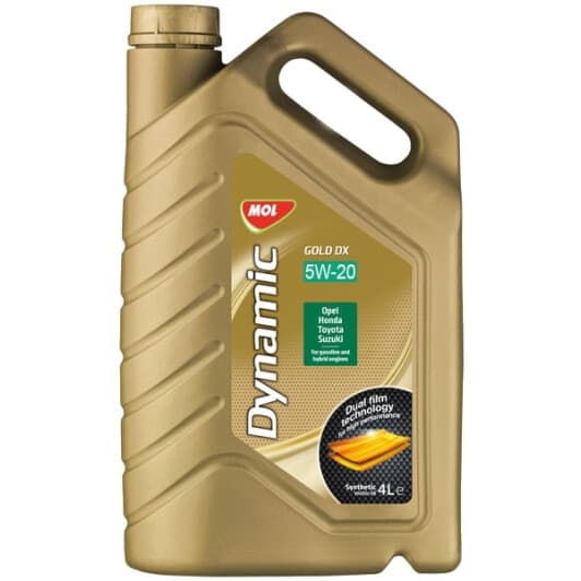 MOL Dynamic Gold DX 5W-20 (4 л) моторна олива