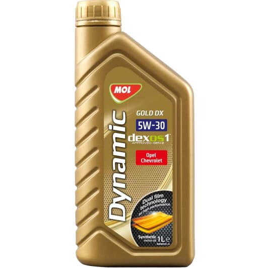 MOL Dynamic Gold DX 5W-30 (1 л) моторное масло