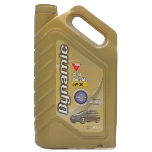 MOL Dynamic Gold Longlife 0W-30 (4 л) моторное масло