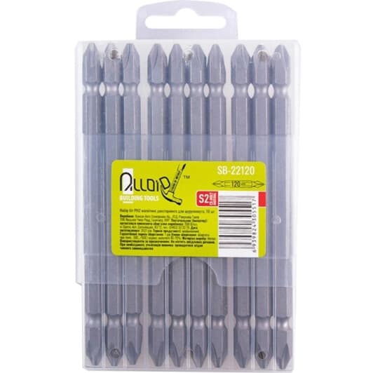 Набір бит Alloid SB-22120 10 шт.