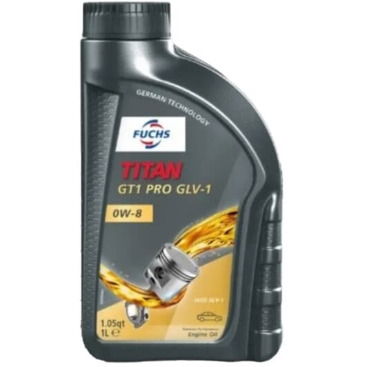 Fuchs Titan GT1 PRO GLV-1 0W-8 моторное масло