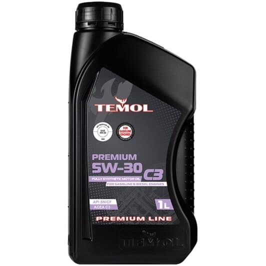 TEMOL Premium C3 5W-30 (1 л) моторна олива