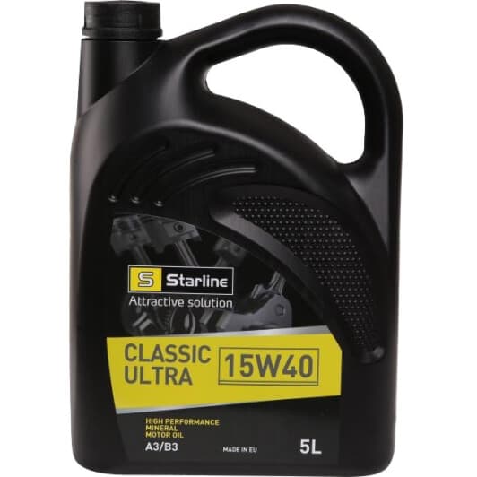 Starline Classic Ultra 15W-40 (5 л) моторное масло